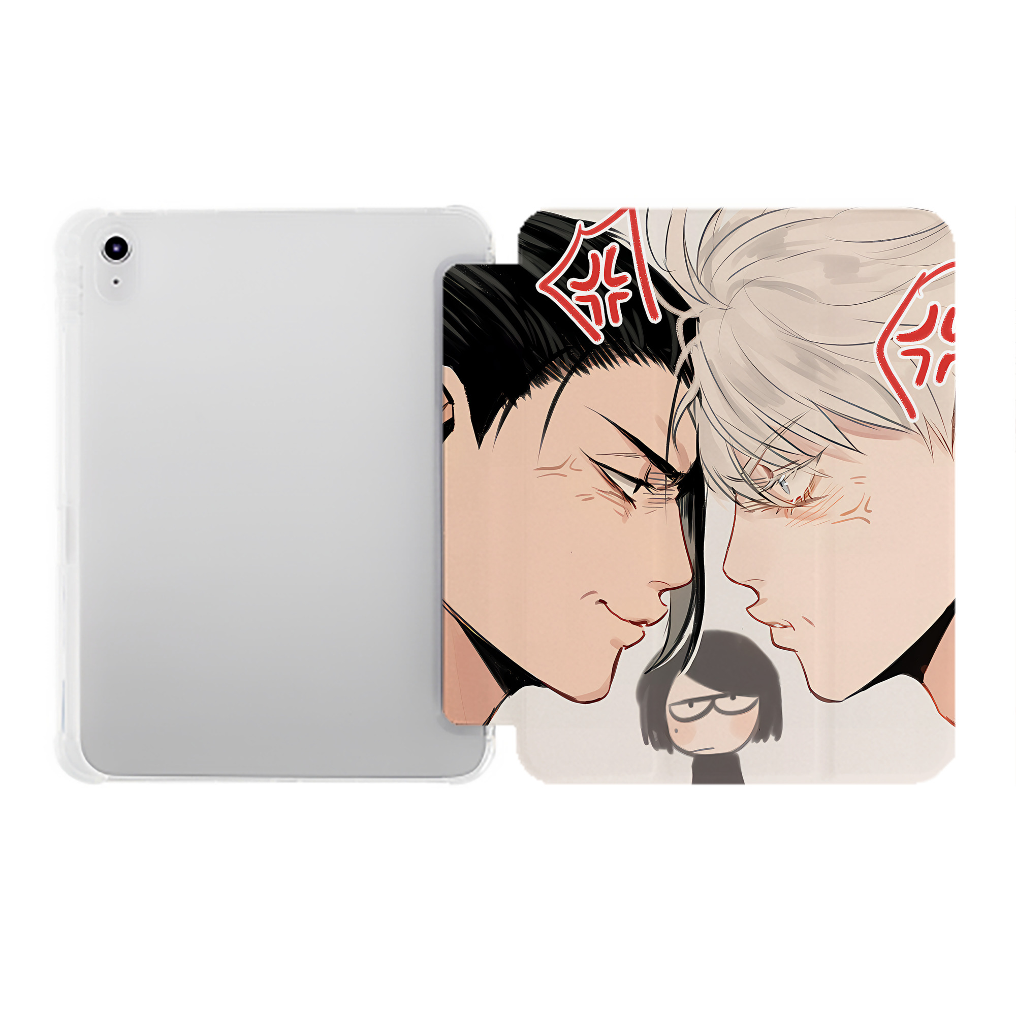 （画像用） SPY×FAMILY间谍家家酒 IPad ケース ペン収納付き 三つ折りスタンド PUレザー×シリコン 対応機種9.5/10.5/10.9インチ